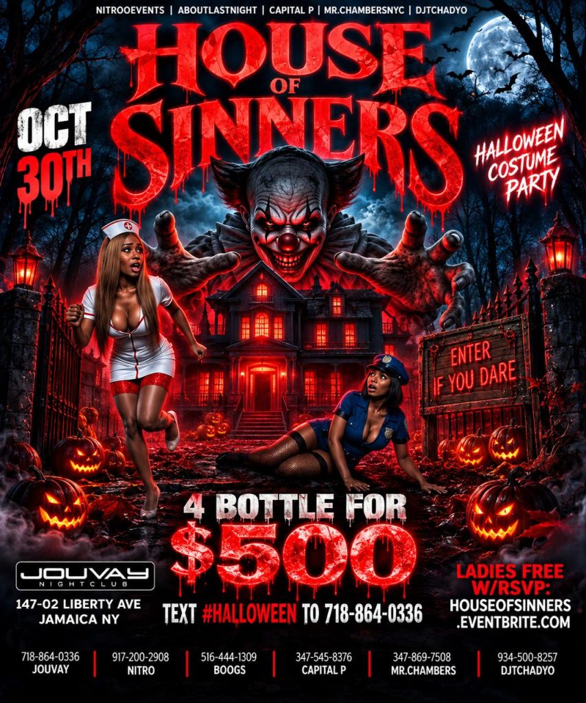 HOUSE OF SINNERS – Oct. 30